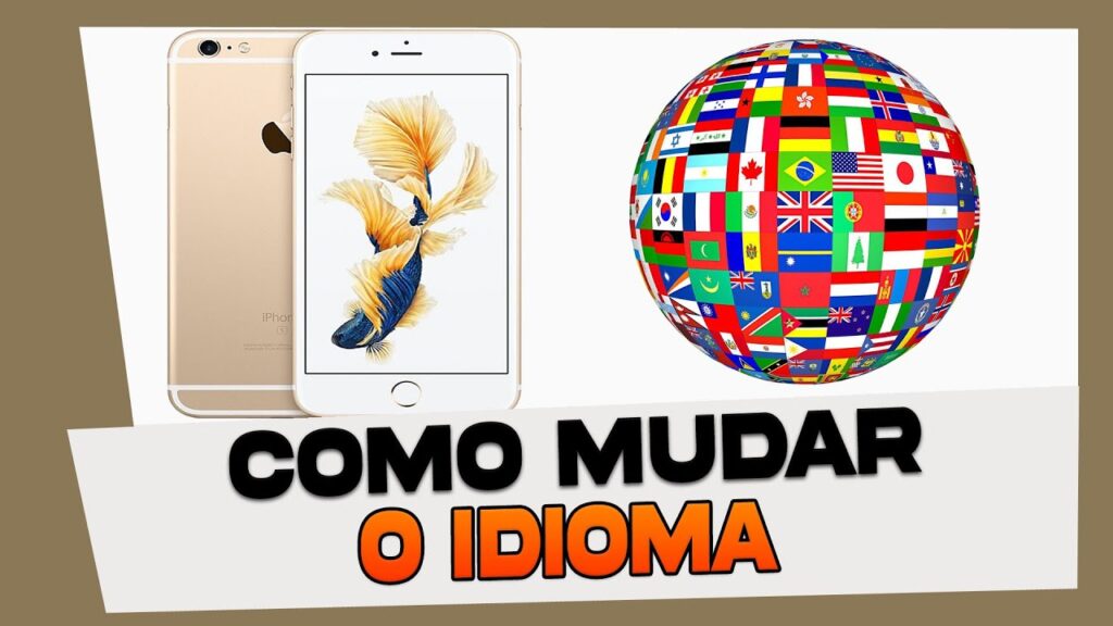 Como mudar o idioma do iphone 6 e 6s para portugues 1