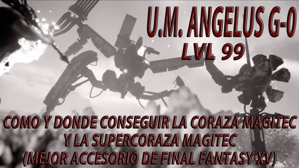 Como conseguir magitek suit acessorio secreto de final fantasy xv 1