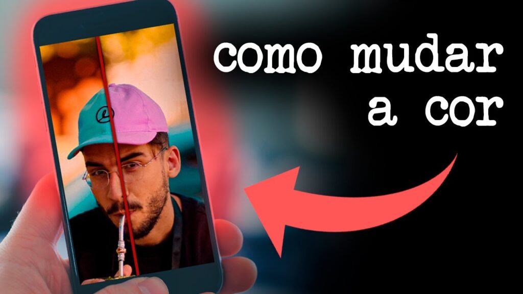 Como inverter cores de imagem no photoshop mix pelo celular 1