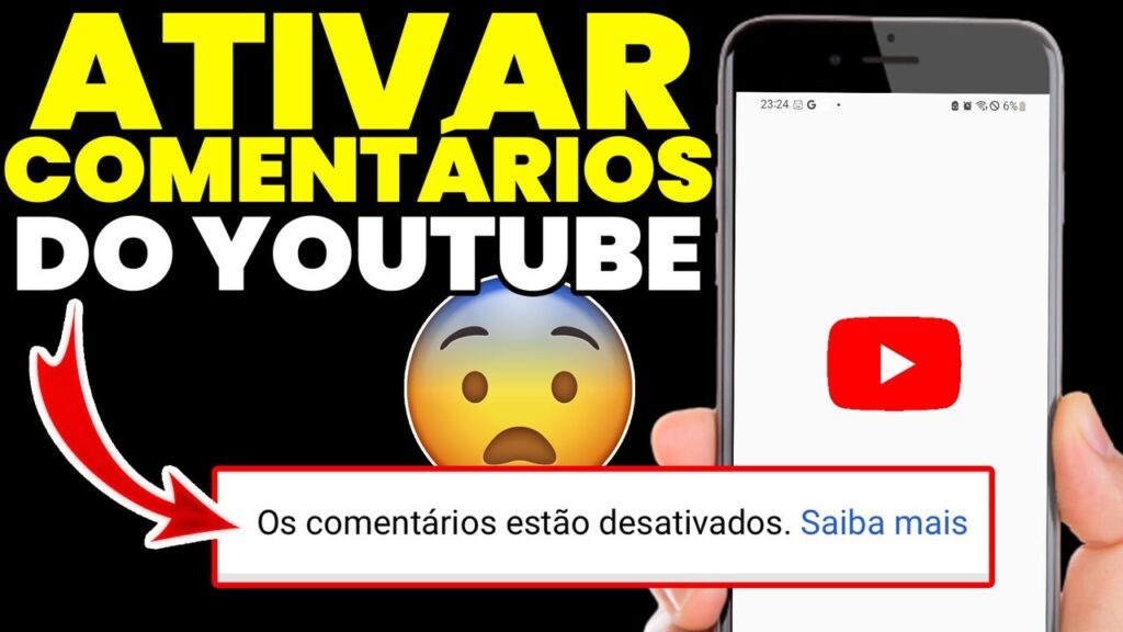 Como ativar analise de comentarios em um canal do youtube 1