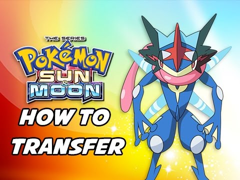 Como transferir ash greninja para versao final de pokemon sun e moon 1
