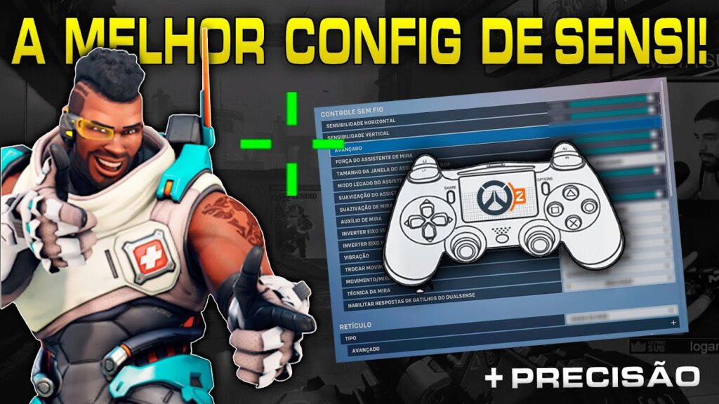 Como melhorar mira e sensibilidade nos consoles para jogar overwatch 1
