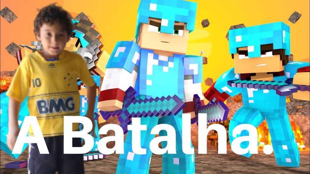 Como jogar o minigame de batalha em minecraft com luta entre jogadores 1