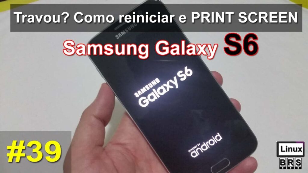 Como tirar print da tela no galaxy s6 1
