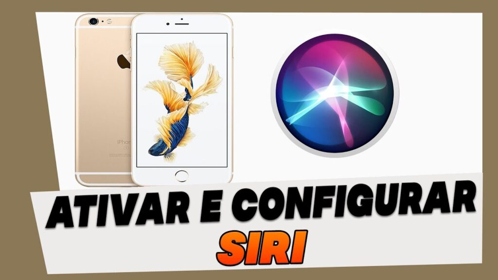 Como ativar e desativar siri nos iphone 6 e 6s 1