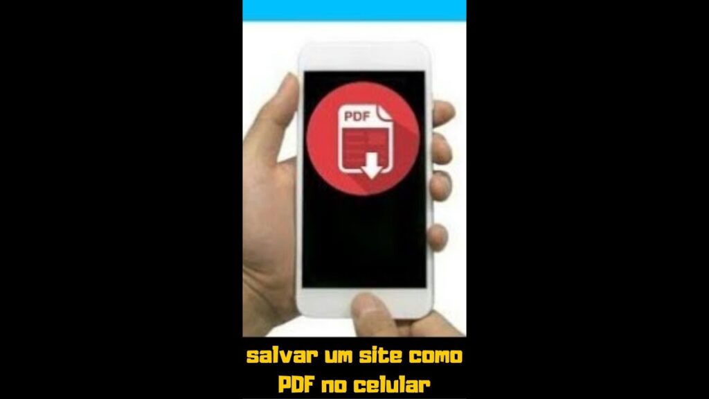Como salvar um site Como pdf no celular com android 1