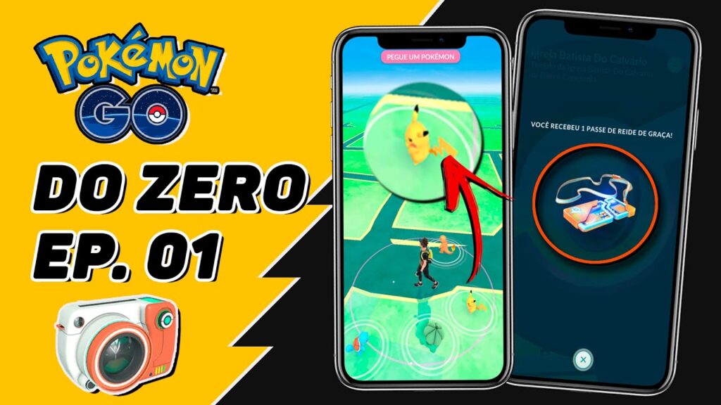 Como escolher pikachu Como seu pokemon inicial em pokemon go 1