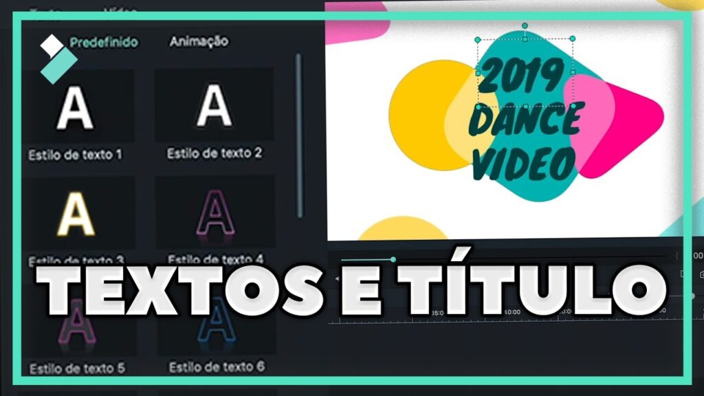 Como adicionar legenda texto e creditos em videos no filmora 1