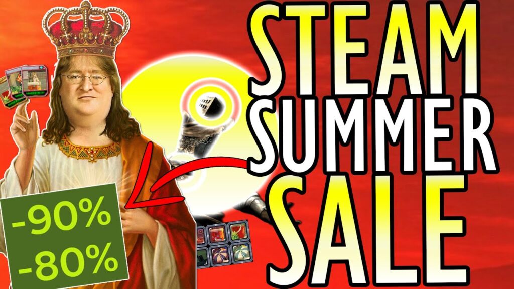 Como aproveitar os descontos do steam summer sale e ganhar cartas 1