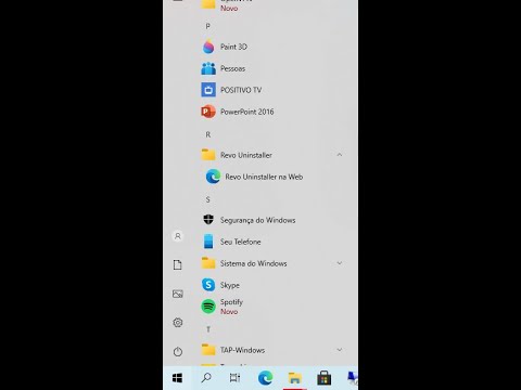 Como remover opcao desinstalar no menu iniciar do windows 10 1