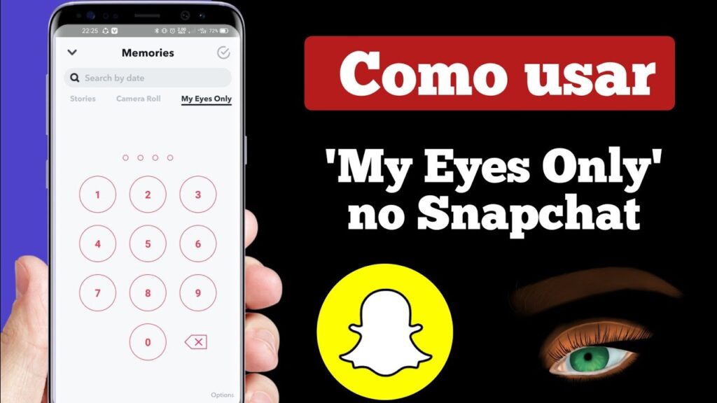 Como usar o my eyes only e trancar snapchat com senha no so para mim 1