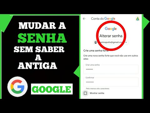 Como mudar sua senha do google 1