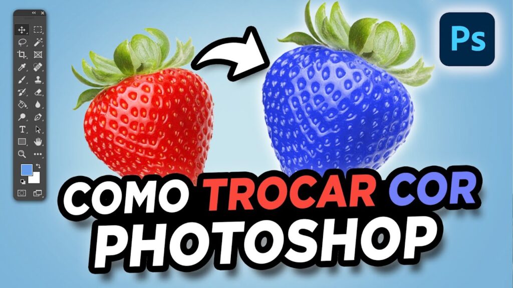 Como pintar e trocar cor do fundo de uma imagem no photoshop 1