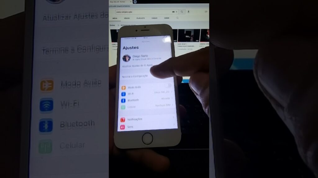 Como checar o espaco livre da memoria interna dos iphone 6 e 6s 1