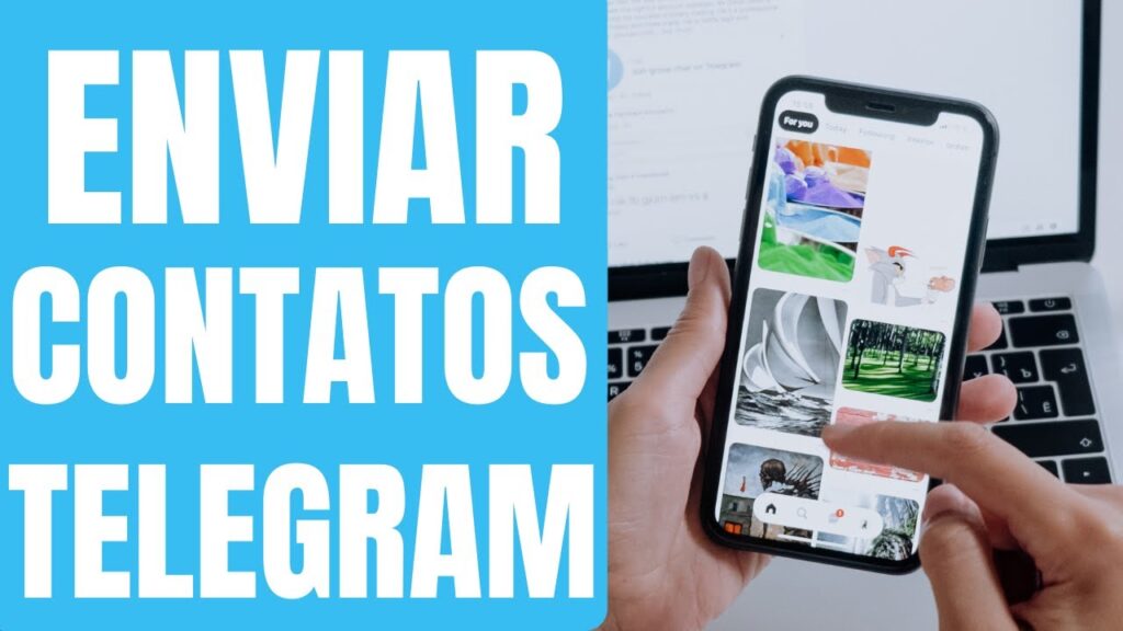 Como compartilhar contatos em chats do telegram 1