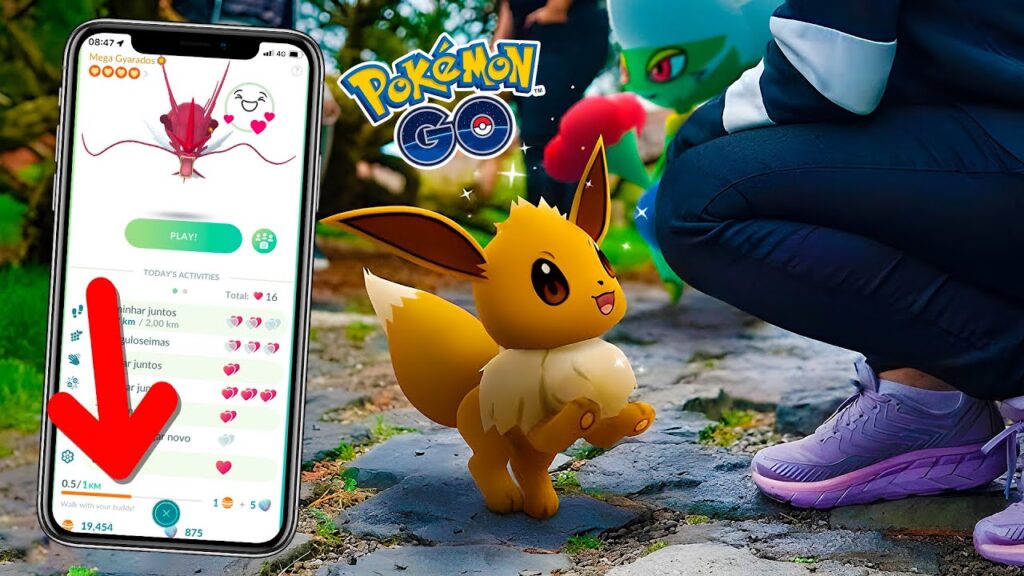 Como usar o buddy para ganhar candies em pokemon go 1