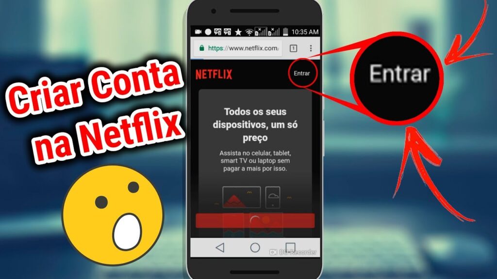 Como criar uma conta netflix para outra pessoa 1