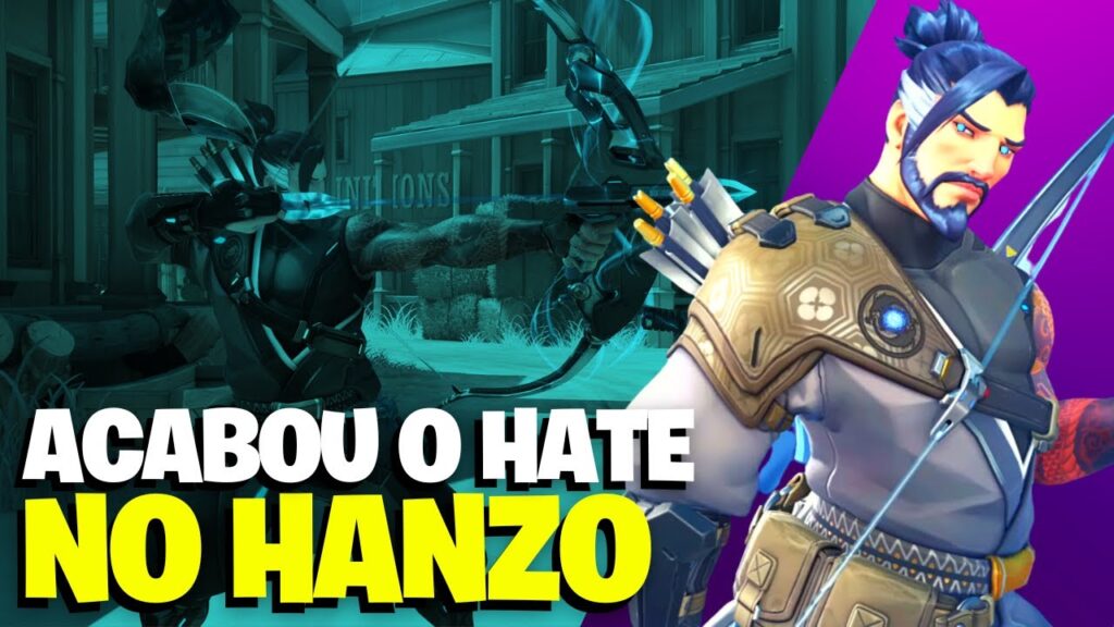 Como jogar com o personagem hanzo em overwatch 1