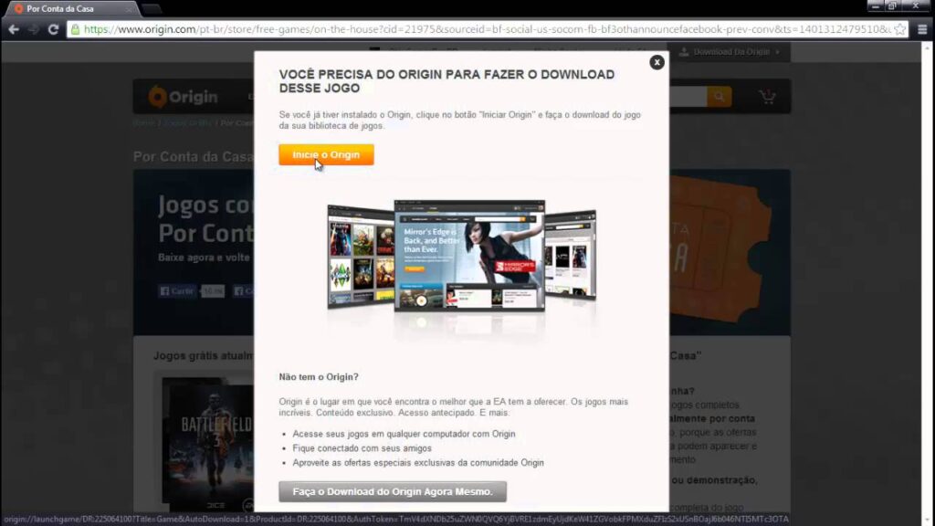 Como fazer download de battlefield 3 no origin e instalar o jogo no pc 1