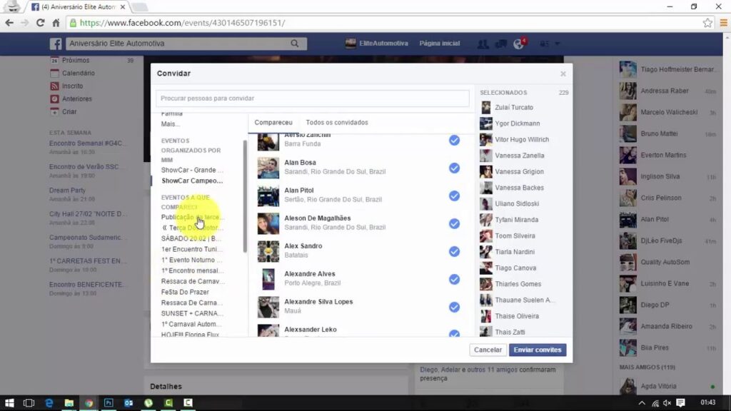 Como convidar um amigo sem facebook para eventos por e mail 1