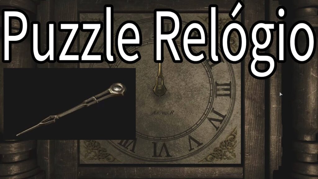 Como solucionar o quebra cabeca do relogio em resident evil zero 1