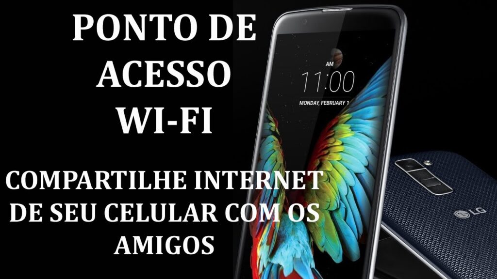 Como usar o lg k10 Como roteador e compartilhar internet 1
