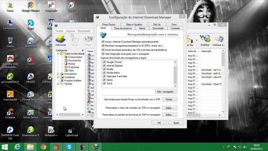 Como colocar o internet download manager em portugues 1
