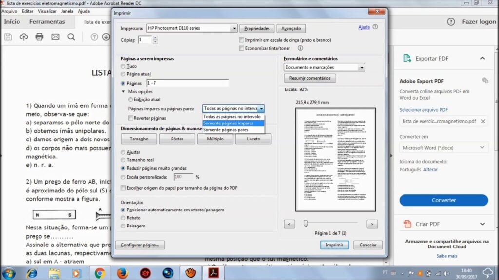Como imprimir em frente e verso no computador 1