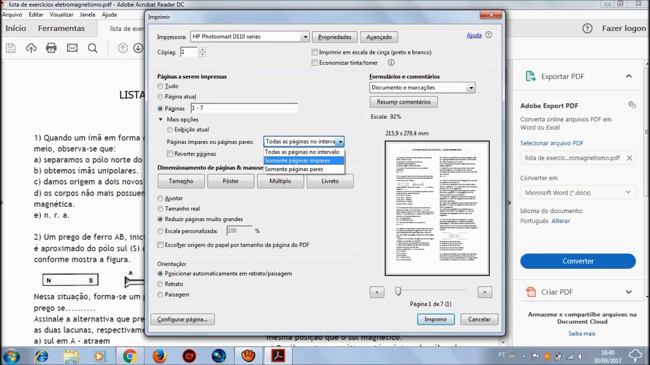 Como imprimir em frente e verso no computador 2