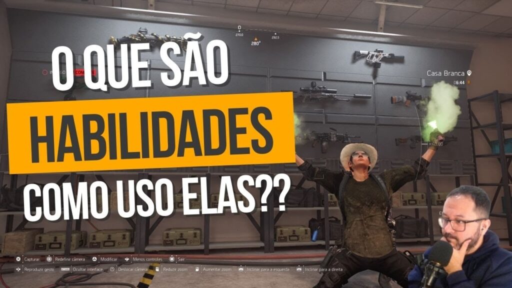 Como melhorar habilidades do personagem em division 1