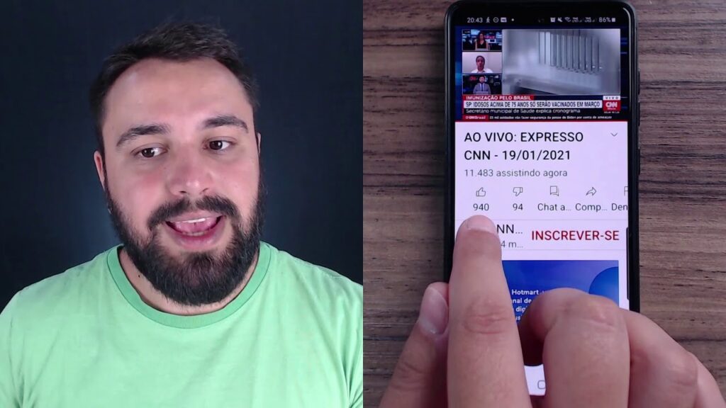 Como ativar o bate papo em uma transmissao ao vivo pelo youtube 1