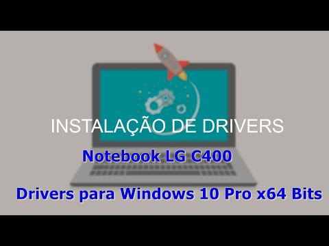 Como baixar drivers para notebooks lg 1