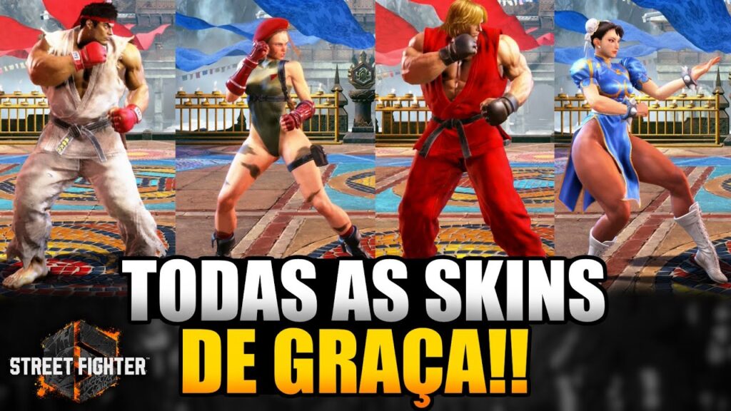 Como comprar roupas e personagens na loja de street fighter 5 1