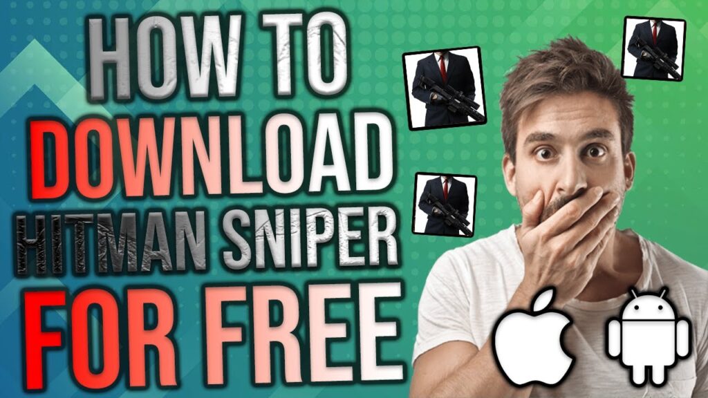 Como fazer download de hitman sniper e instalar no android e ios 1
