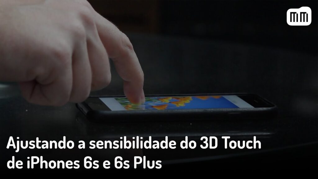 Como configurar sensibilidade do 3d touch do iphone 6s 1