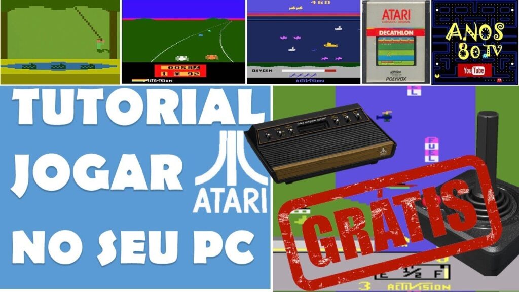 Como aproveitar jogos de atari gratis online no seu pc 1