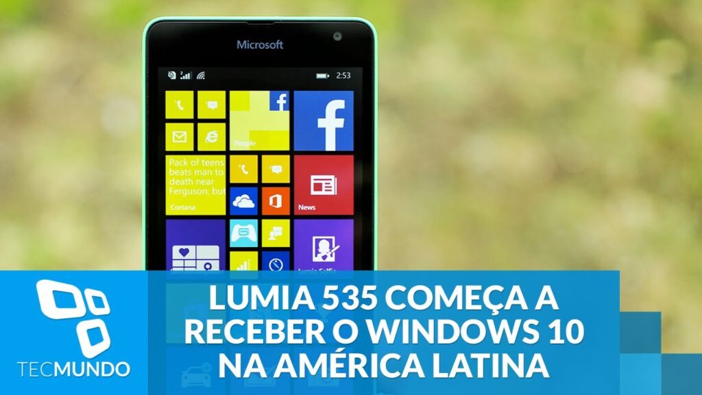 Como receber atualizacao do windows 10 mobile para lumia 535 1