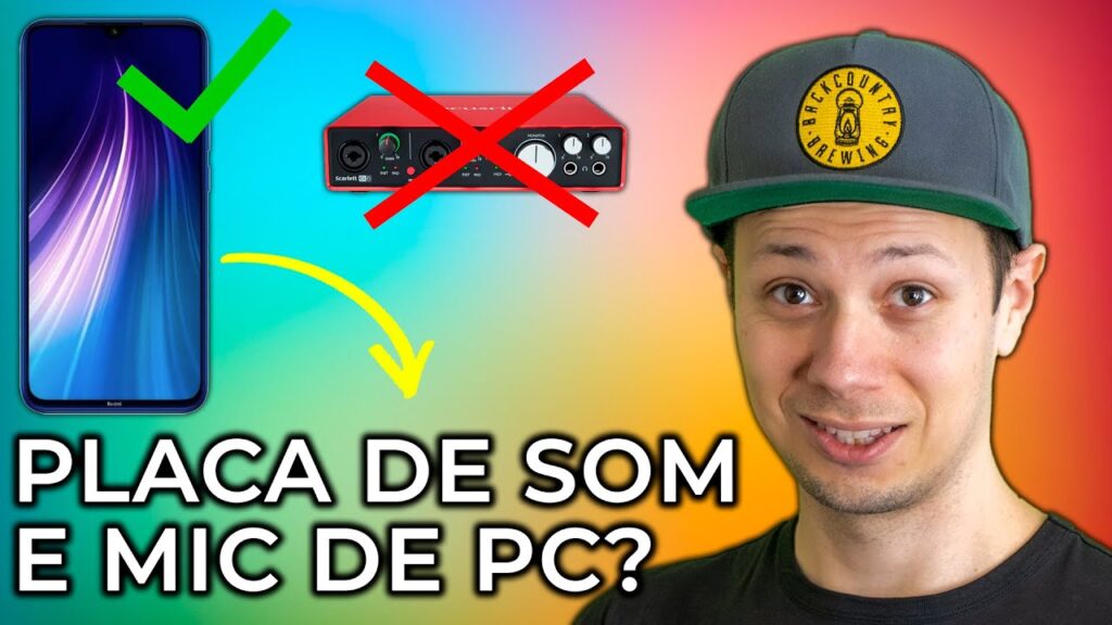 Como usar o celular android Como um microfone no pc e mac 1