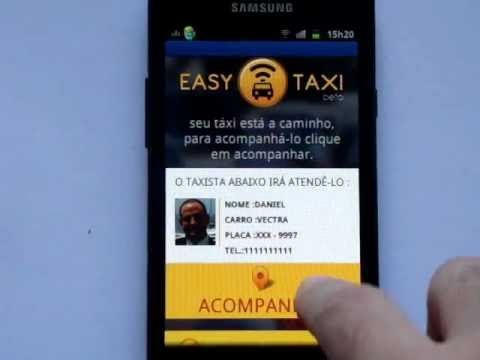 Como chamar o taxi mais proximo pelo easy taxi 1