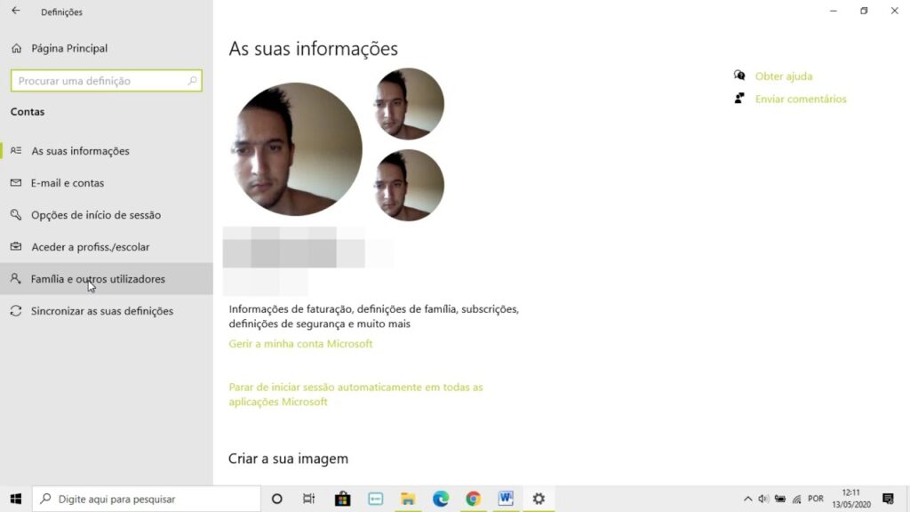 Como criar e configurar uma conta para criancas no windows 10 1