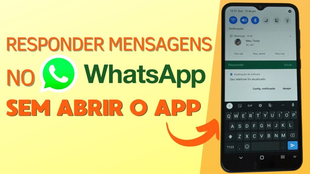 Como responder por notificacao uma mensagem no whatsapp 1
