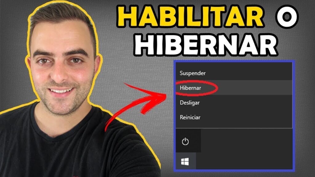 Como ativar o modo de hibernacao do windows 10 1