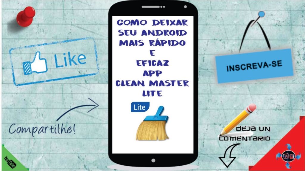 Como usar o clean master lite versao mais leve do app para android 1