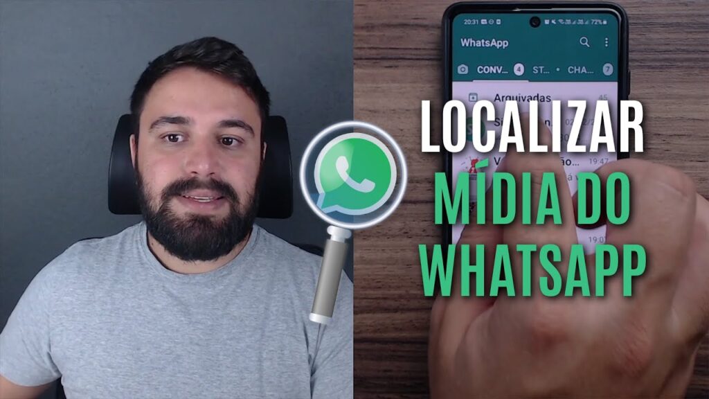 Como localizar os documentos compartilhados no whatsapp 1