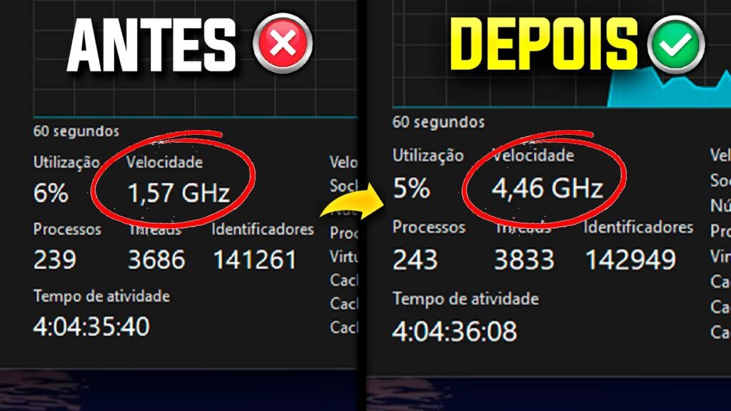 Como configurar velocidade do processador para economizar bateria 1