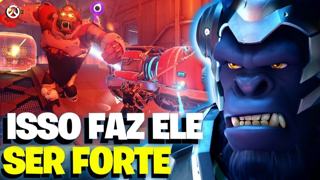 Como jogar com o personagem winston em overwatch 1