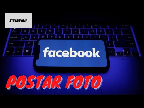 Como postar foto no facebook pelo iphone 1