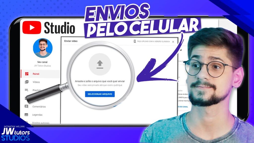 Como enviar videos do youtube para notificacoes do celular android 1
