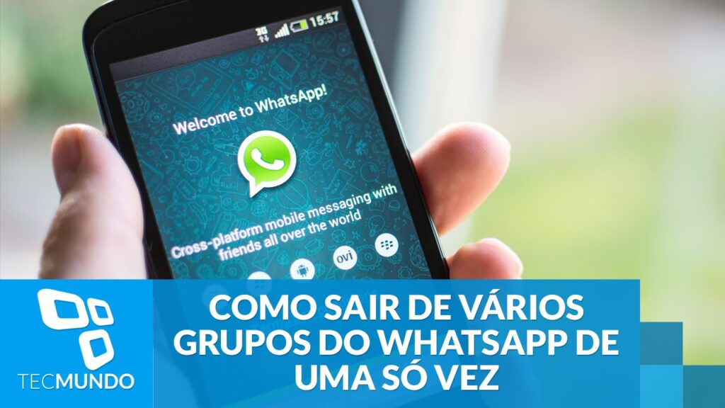 Como sair de um grupo no whatsapp web 1