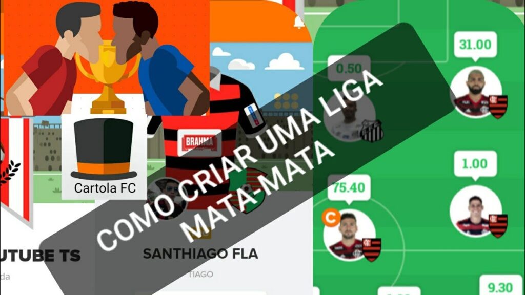 Como criar ligas mata mata no cartola fc 1